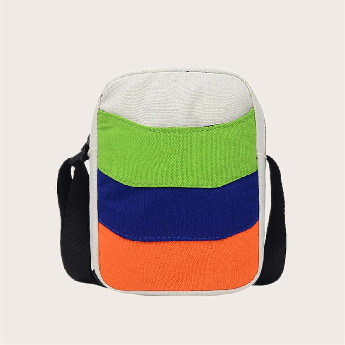 

Colorblock Crossbody Bag, Multicolor