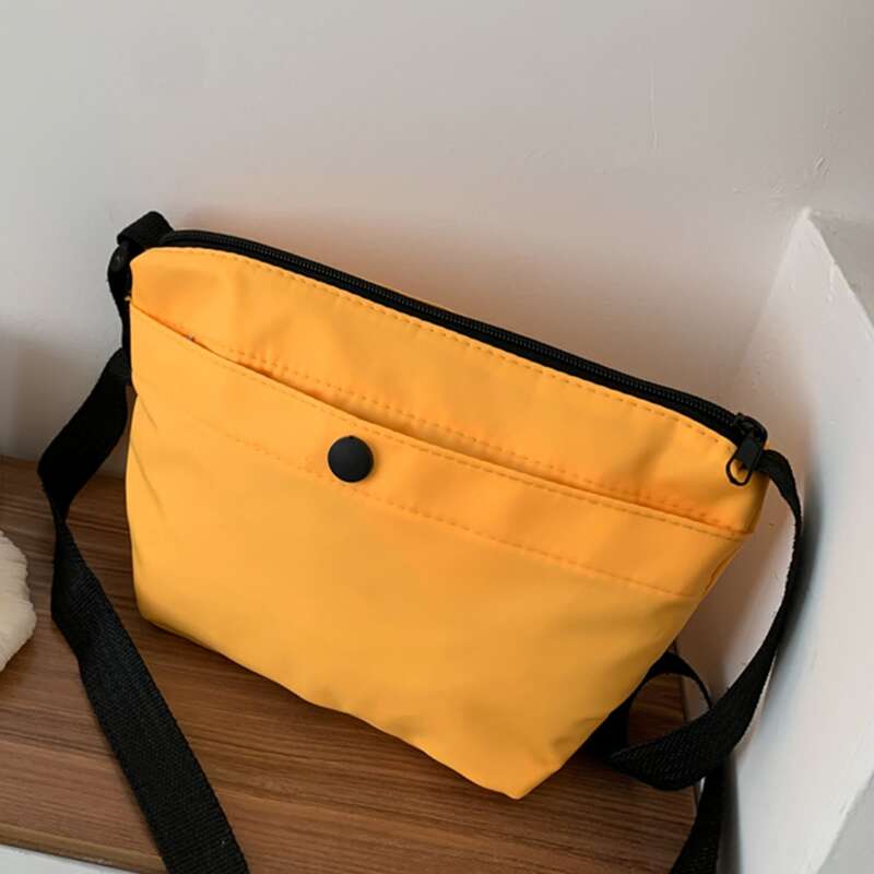 

Solid Crossbody Bag, Orange