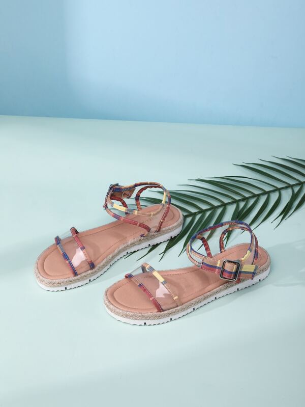 shein clear sandals