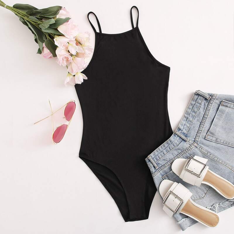 

Black Cami Bodysuit