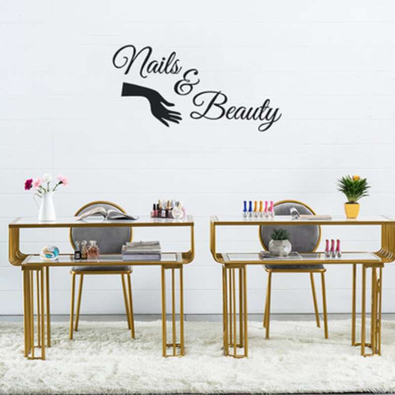 

Letter Graphic Wall Sticker, Black