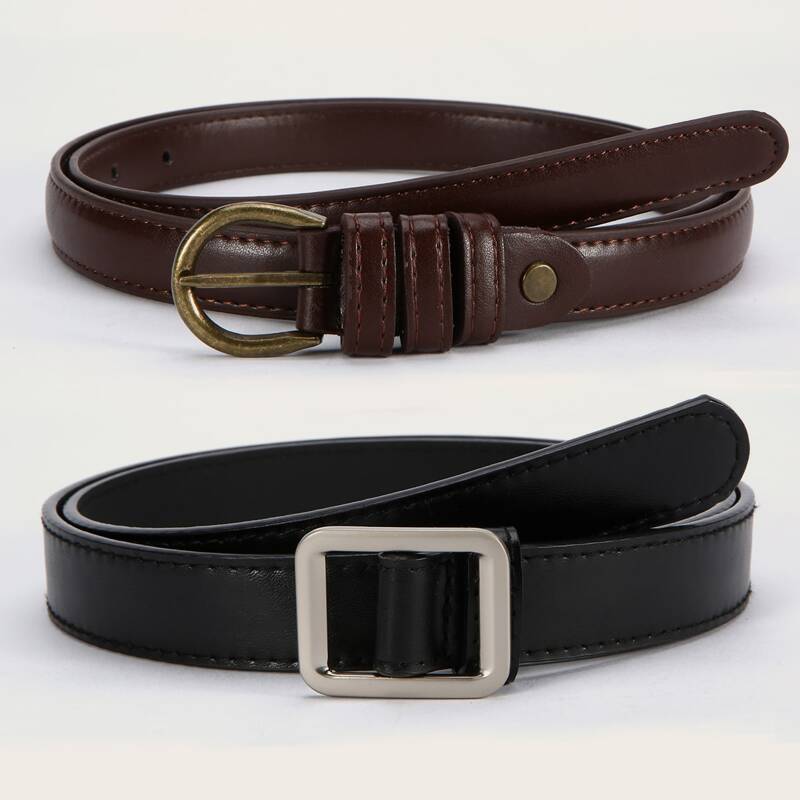 

2pcs Simple Belt, Multicolor