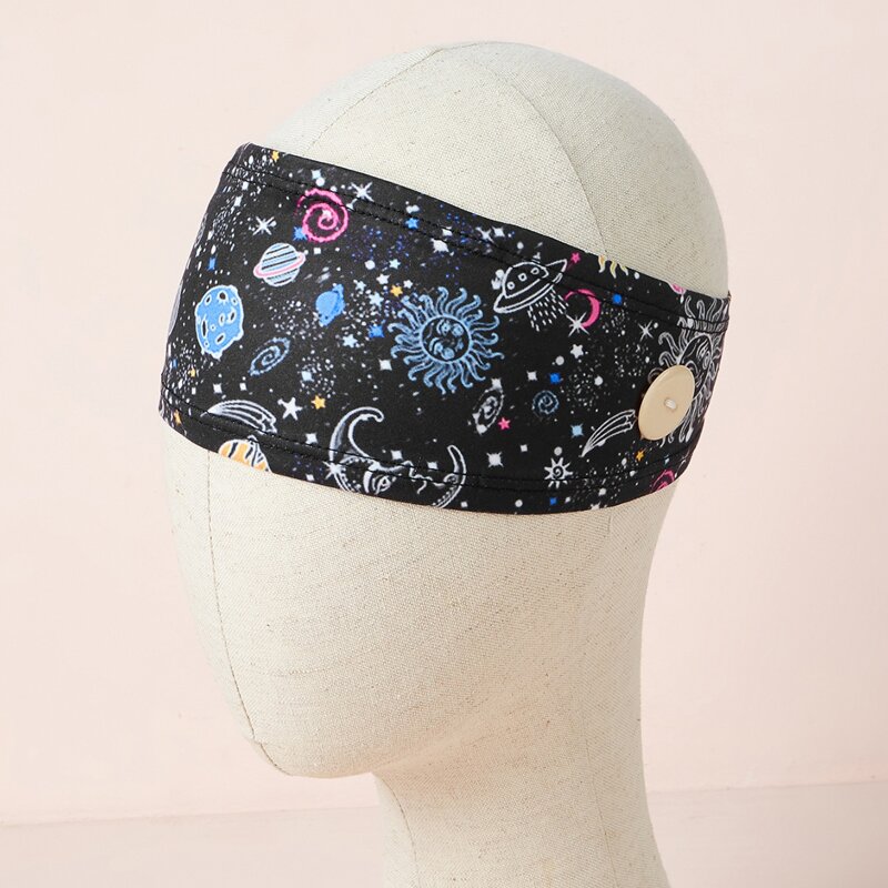 

Galaxy Button Headband, Multicolor