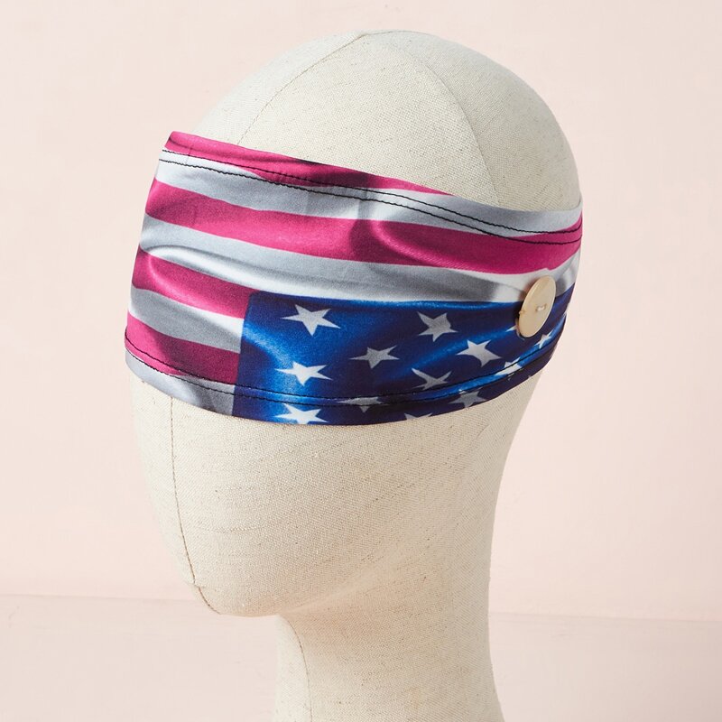 

American Flag Headband, Multicolor
