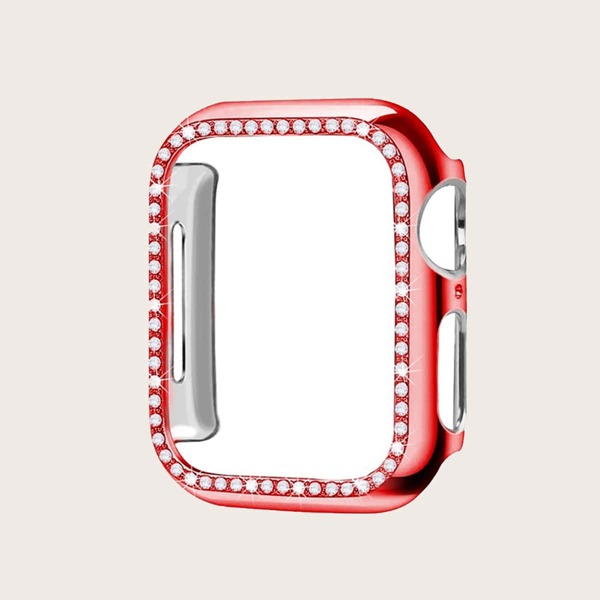 

Чехол для Apple Watch со стразами, Красный