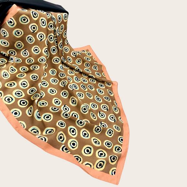 

Geometric Pattern Bandana, Khaki
