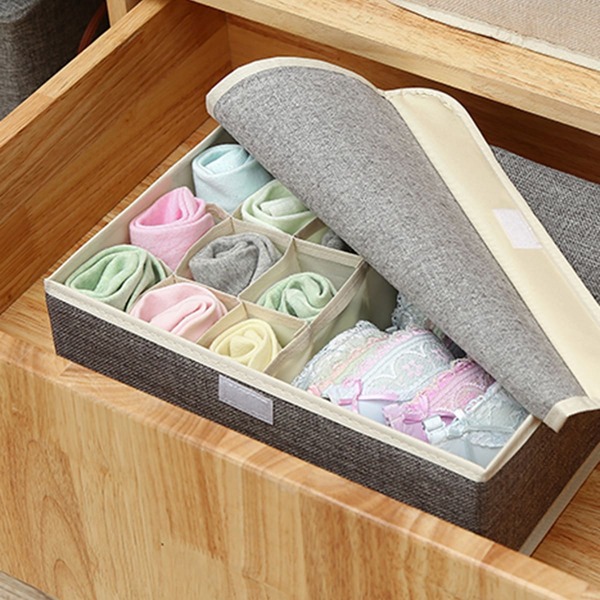 

1pc Underwear Storage Box, Multicolor