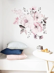 Decal dán tường in hoa, nhãn dán, decal dán tường, decal vinyl trang trí nhà cửa, vật dụng trang trí mùa xuân làm mới ngôi nhà của bạn, decal trang trí Rama quà tặng sinh nhật tốt nghiệp - Nhiều màu - Xem 4