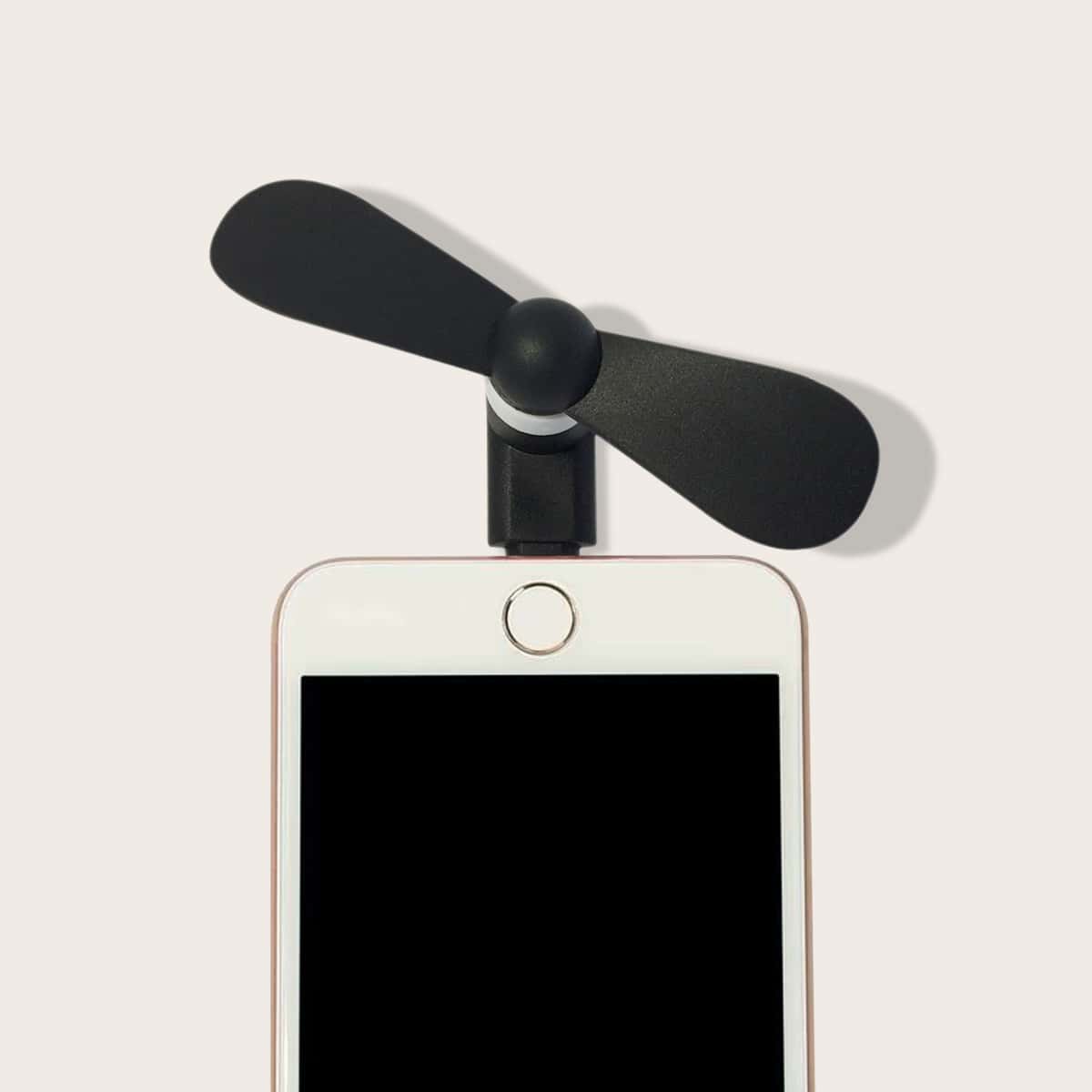 

1pc iPhone Mini Fan, Black