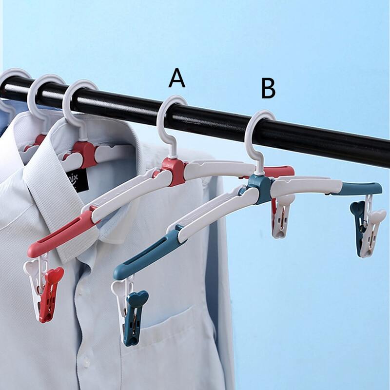 

1pc Multifunction Collapsible Hanger, Multicolor