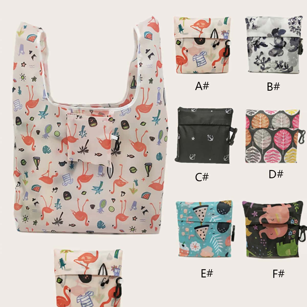 

1pc Foldable Storage Bag, Multicolor