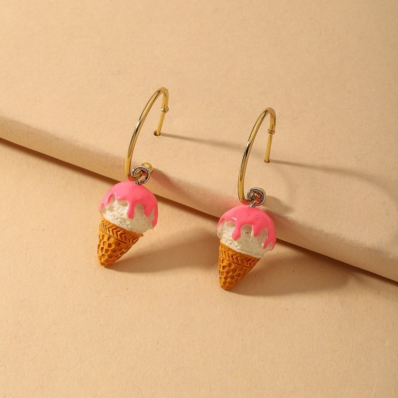 

Ice Cream Drop Earrings, Multicolor