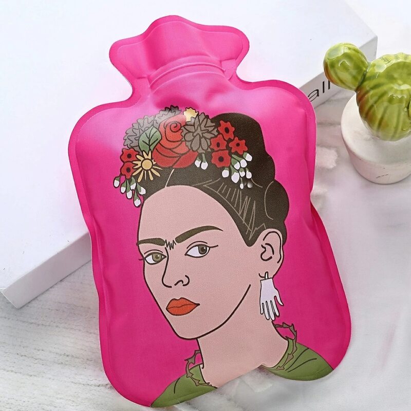 

Girl Print Hot Water Bag, Hot pink