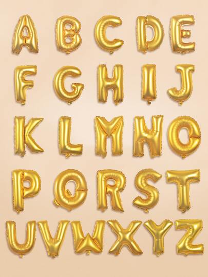 1pc Letter Shaped Balloon