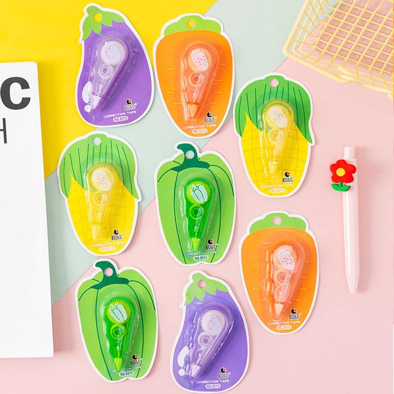 

1pc Vegetable Print Random Correction Tape, Multicolor