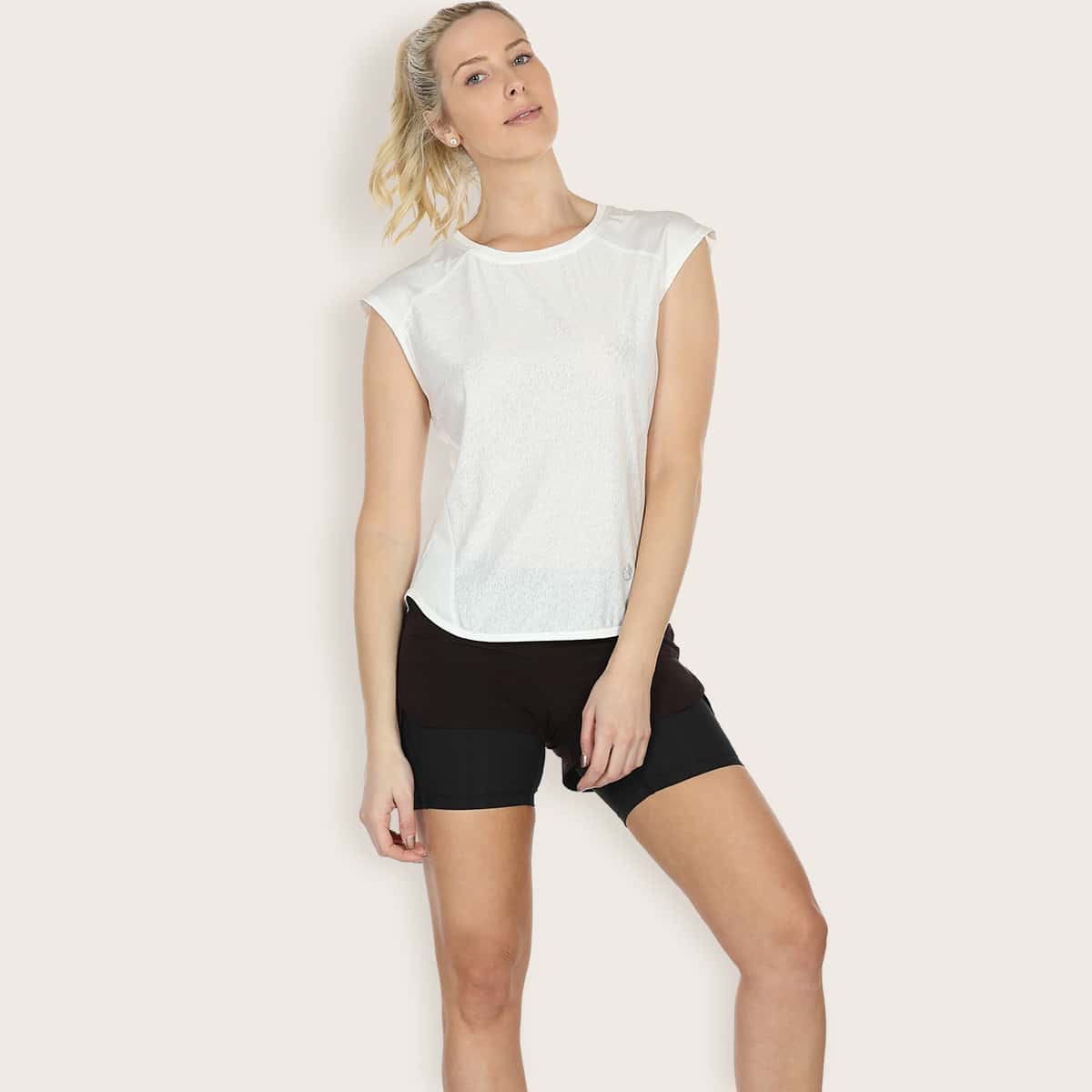 

Raglan Sleeve Sports Tee, White