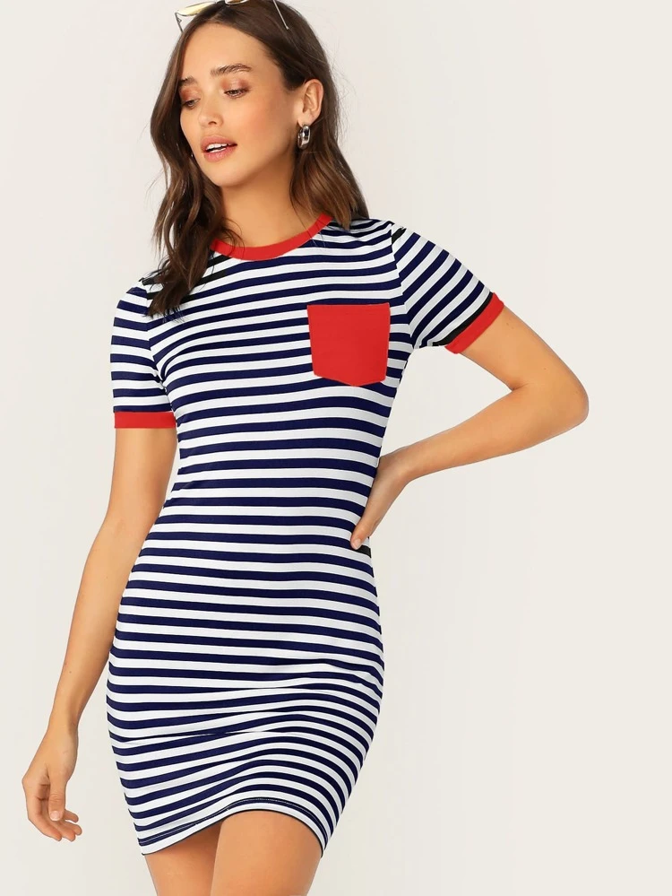 ringer tee dress