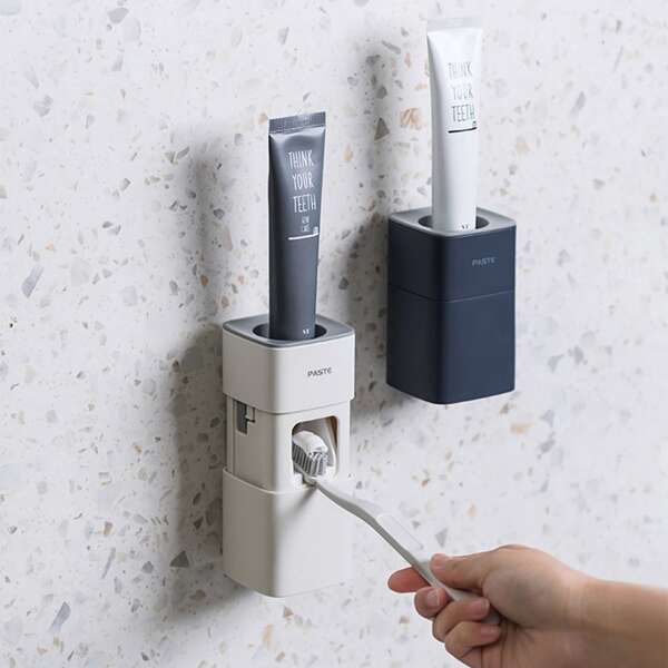 

1pc Wall Mounted Toothpaste Squeezer, Multicolor
