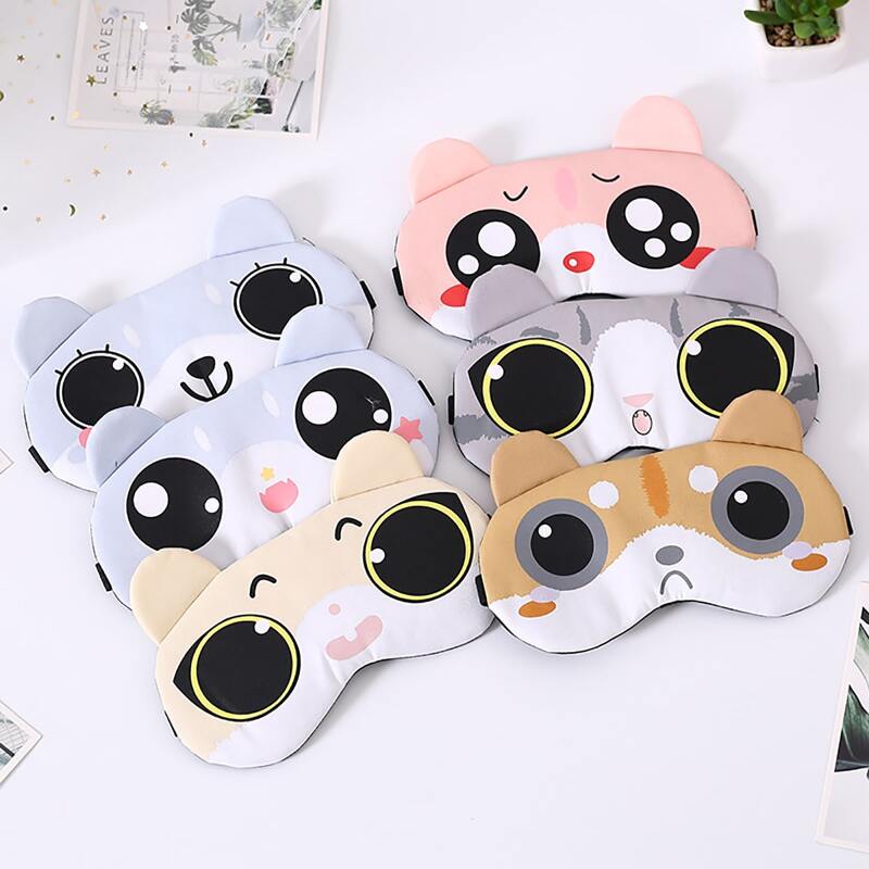 

1pc Cartoon Design Eye Cover, Multicolor