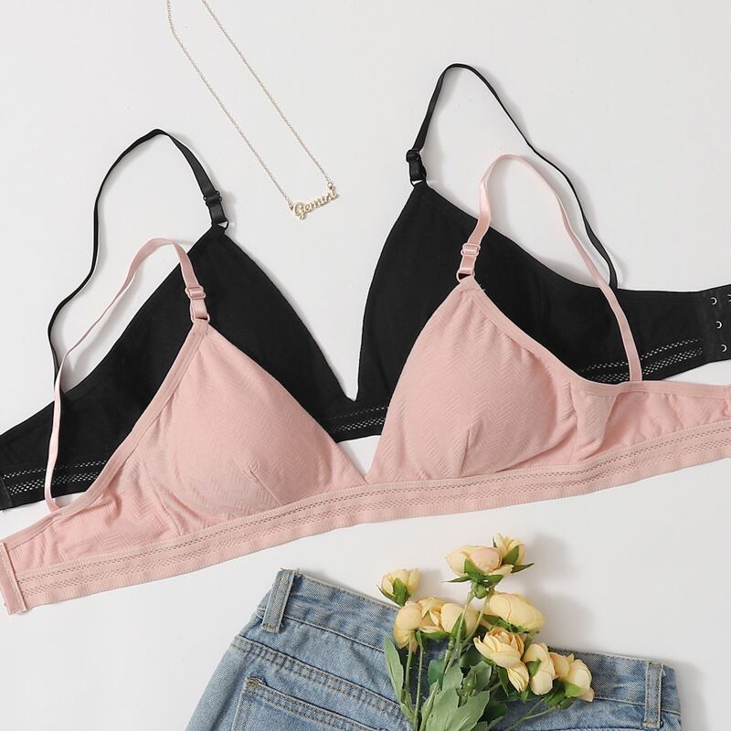 

2pack V Plunging Bra, Multicolor