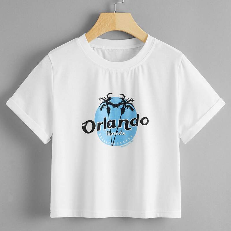 

Letter Graphic Tee, White