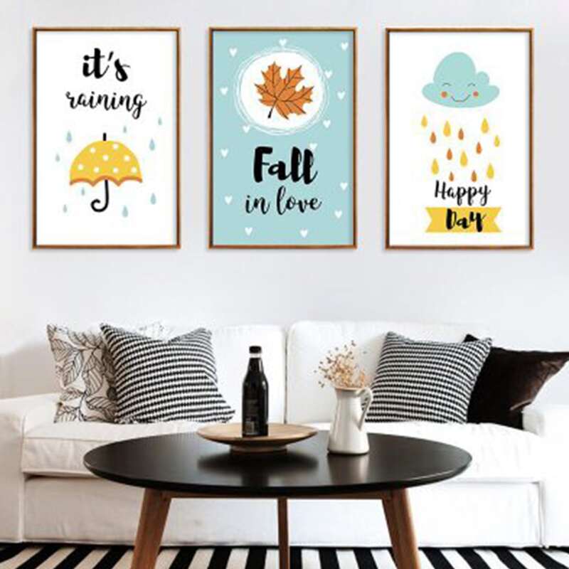 

Weather Wall Print Without Frame, Multicolor