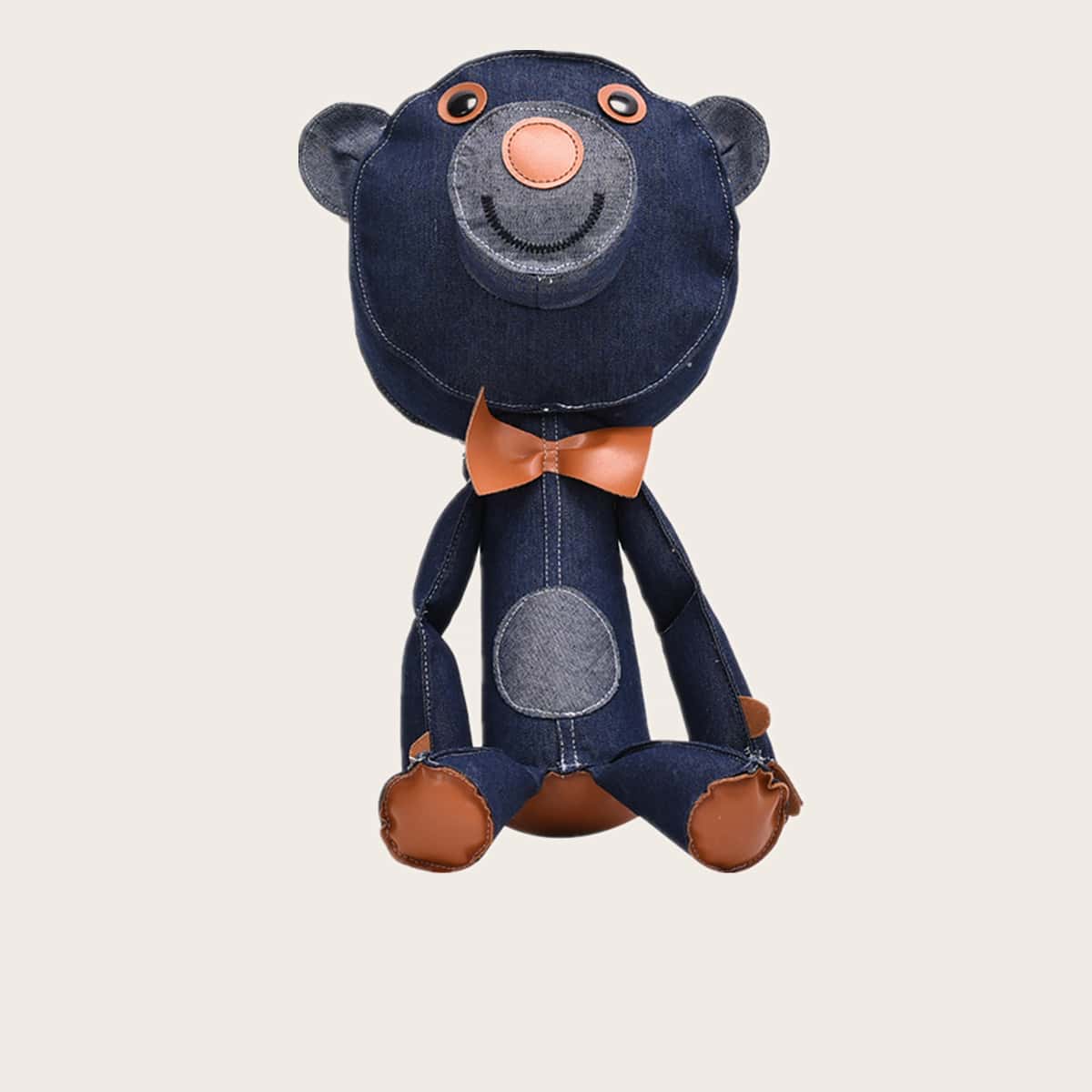 

Cartoon Bear Crossbody Bag, Blue