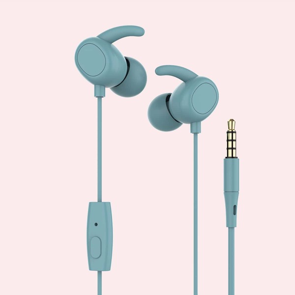 

Однотонные наушники-вкладыши 1шт, Зелёные