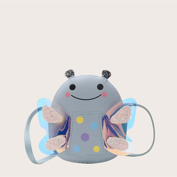 

Kids Cartoon Design Crossbody Bag, Blue