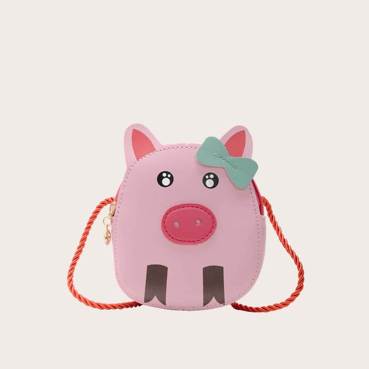 

Pig Crossbody Bag, Pink