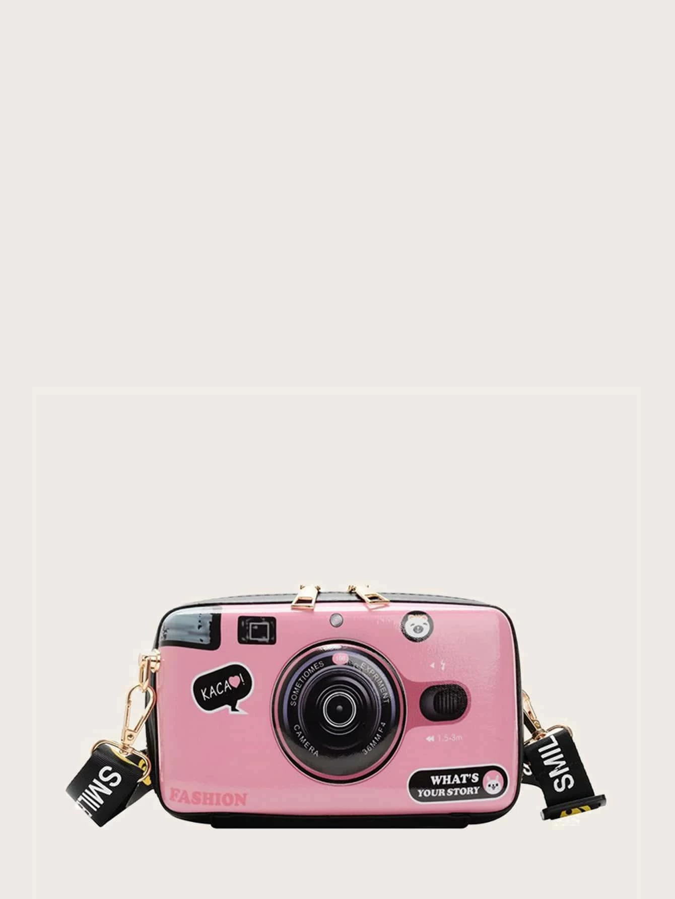 camera shaped crossbody bag