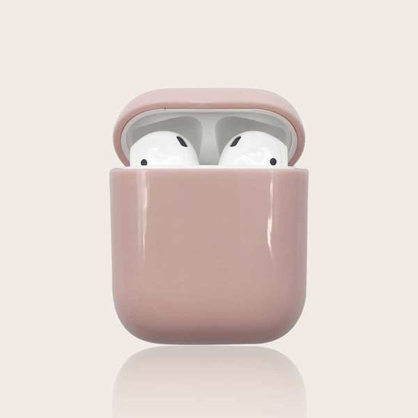 

Однотонный чехол для AirPods 1шт, Розовые