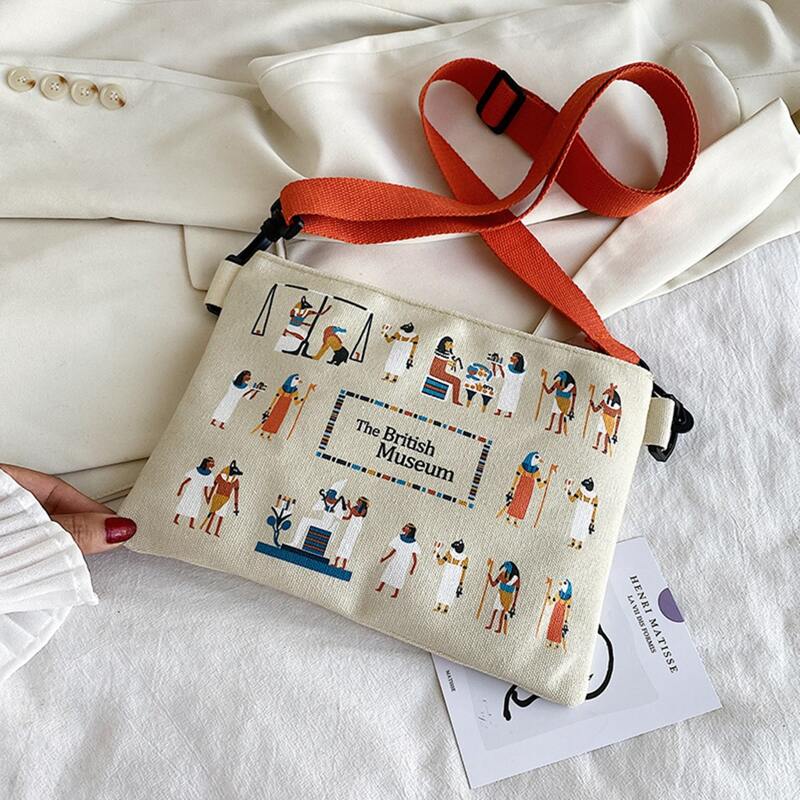 

Figure Graphic Crossbody Bag, Beige