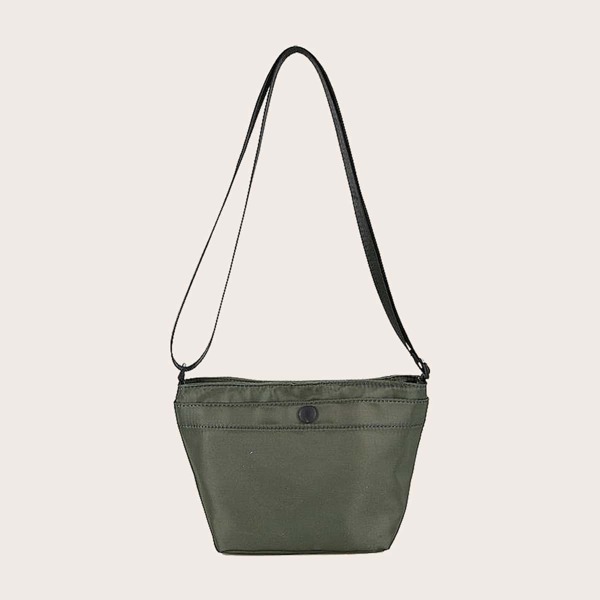 

Girls Minimalist Crossbody Bag, Green
