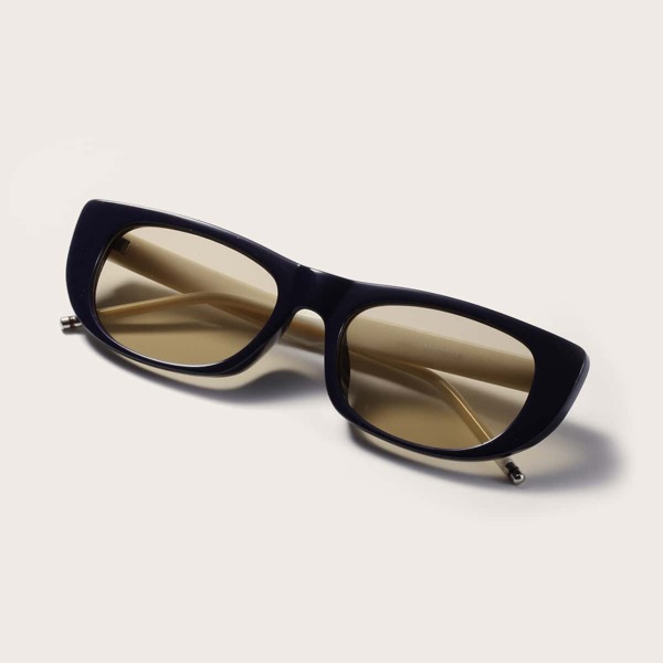

Square Frame Sunglasses, Black