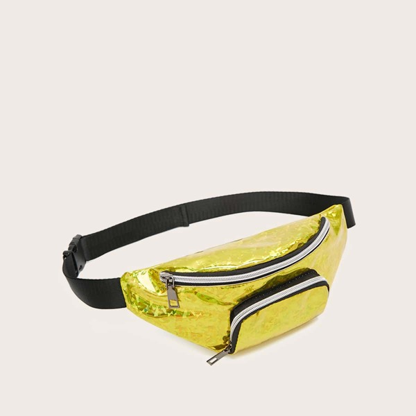 

Girls Metallic Fanny Pack, Gold
