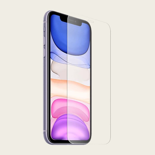 

1pc iPhone Screen Tempered Glass Film, Clear