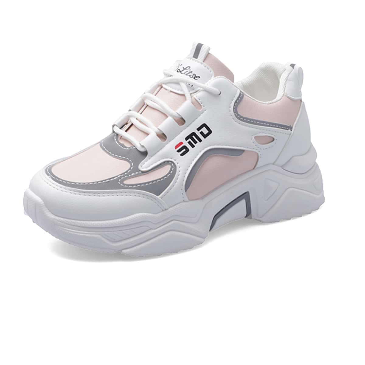 

Lace-up Chunky Sneakers, Multicolor