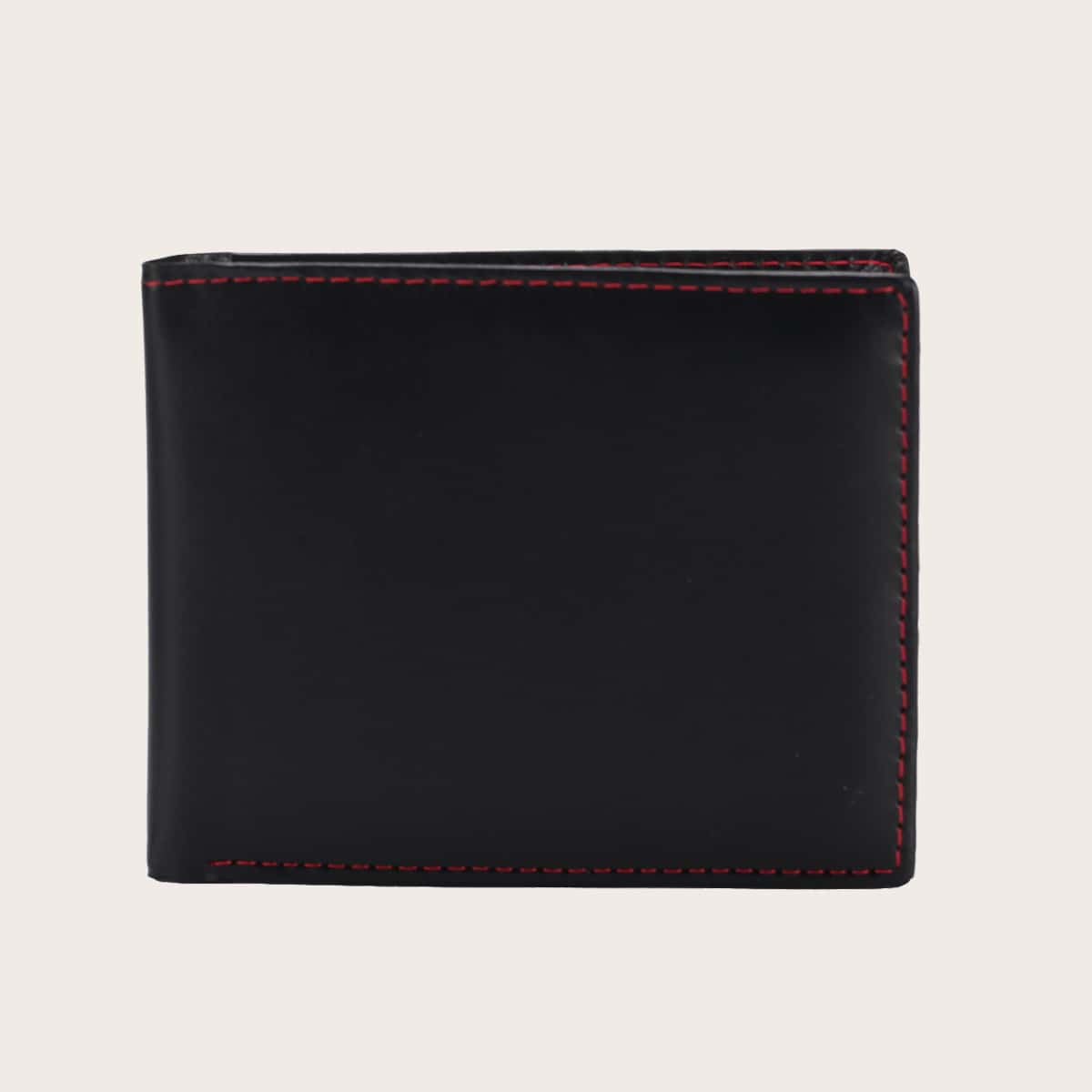 

Guys Minimalist Fold Over Purse, Black