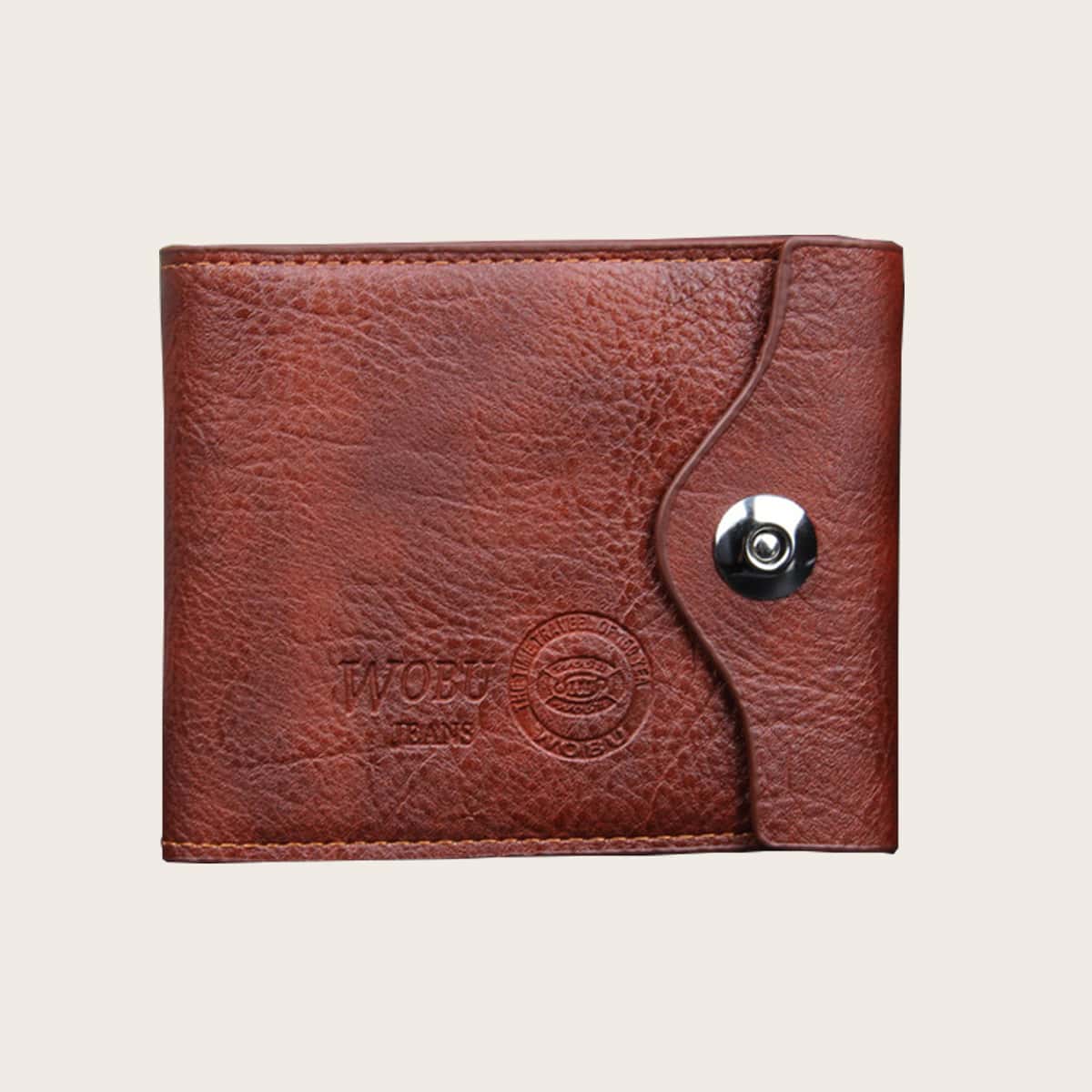 

Guys Letter Embossed Purse, Brown