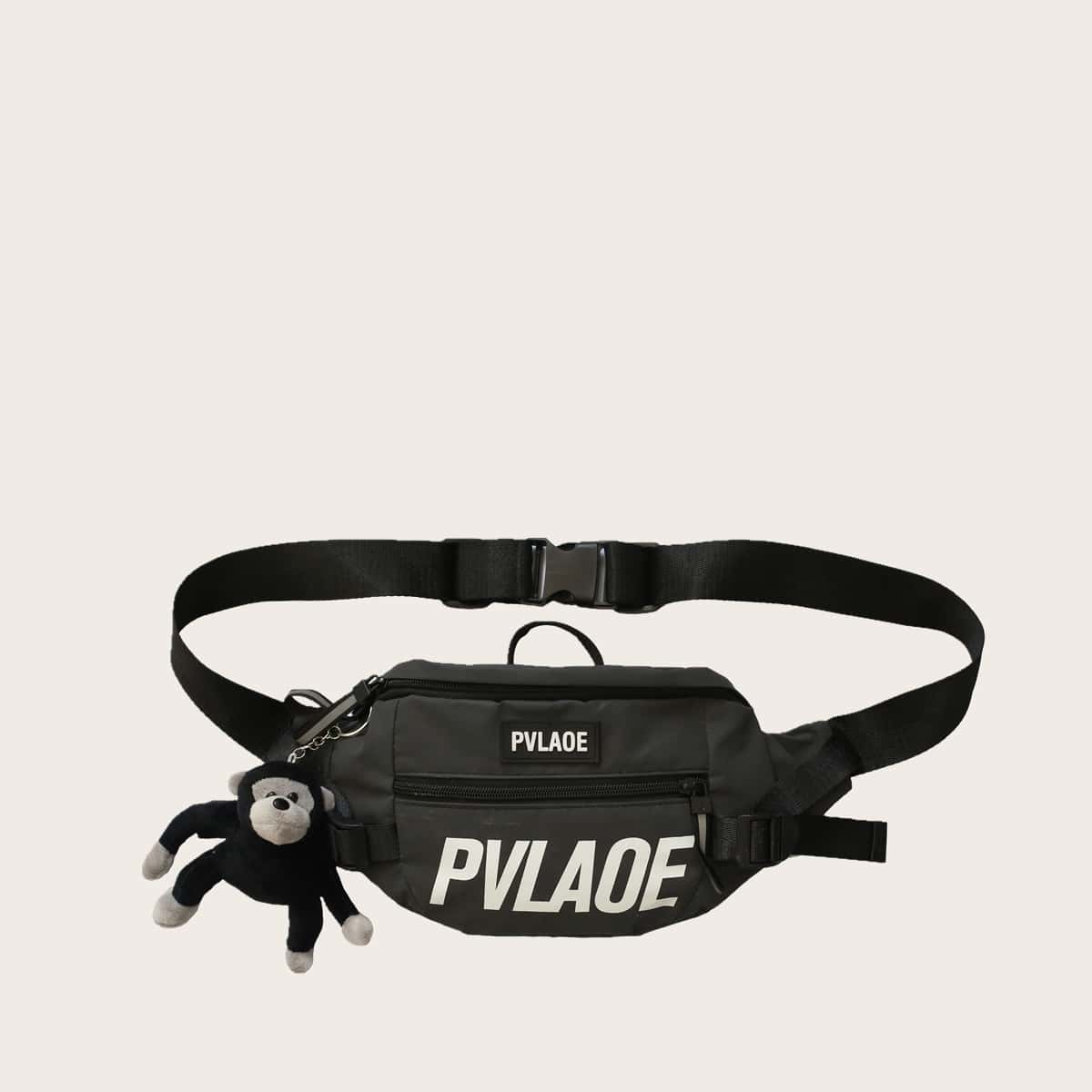 

Guys Letter Graphic Fanny Pack, Dark grey