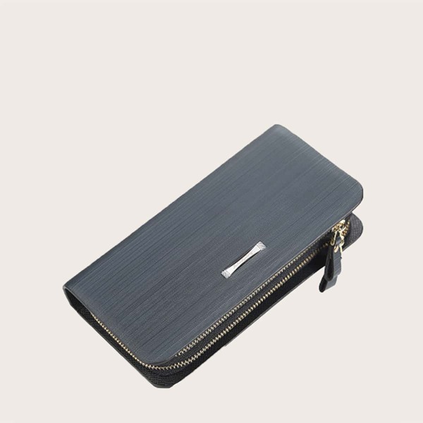 

Men Zipper Around Purse, Black