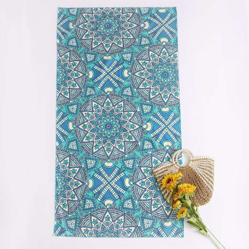 

Tribal Rectangle Beach Blanket, Multicolor