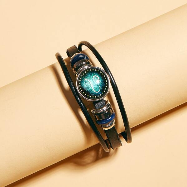 

Constellation Detail Bracelet, Black