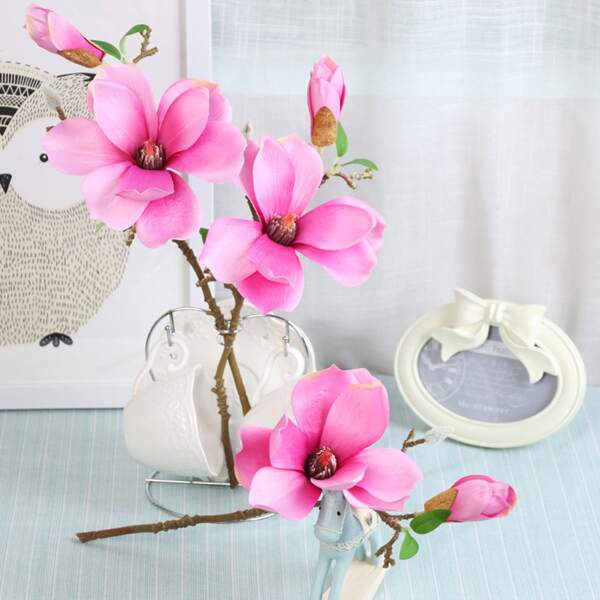 

1 Branch Artificial Flower, Multicolor