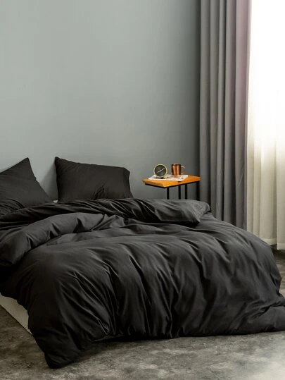 Bedding Sets Bed Linen Shein Eur - Plain Black Bedding King Size Bedding Sets Bed Linen Shein Eur - Plain Black Bedding King Size