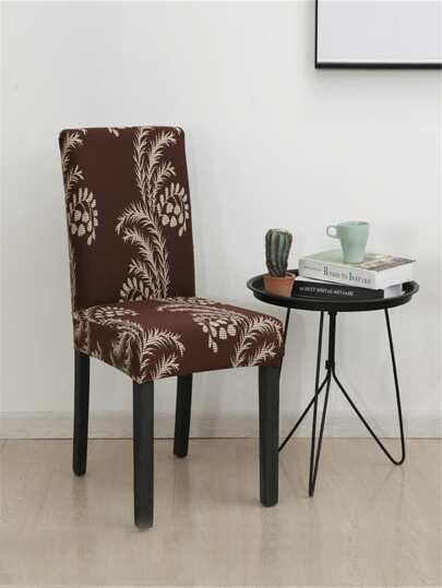 غطاء الكرسي الفضفاض واللون الخالص