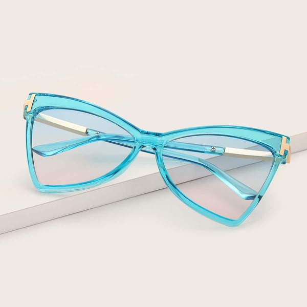 

Cat Eye Gradient Lens Sunglasses