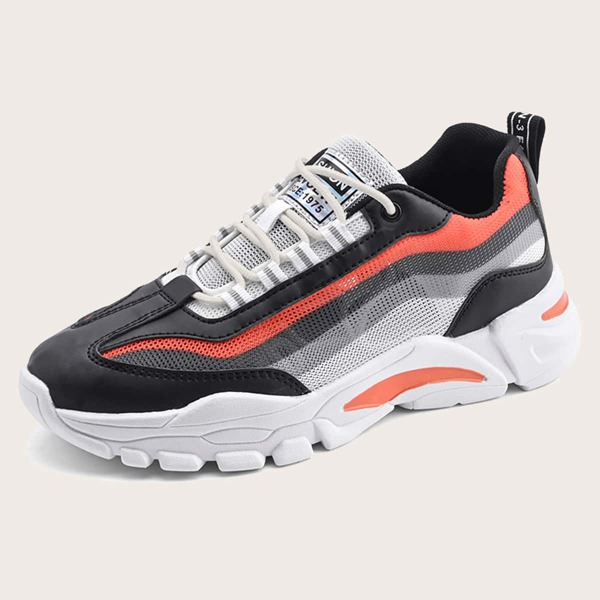 

Мужские кроссовки на шнурках, Чёрный