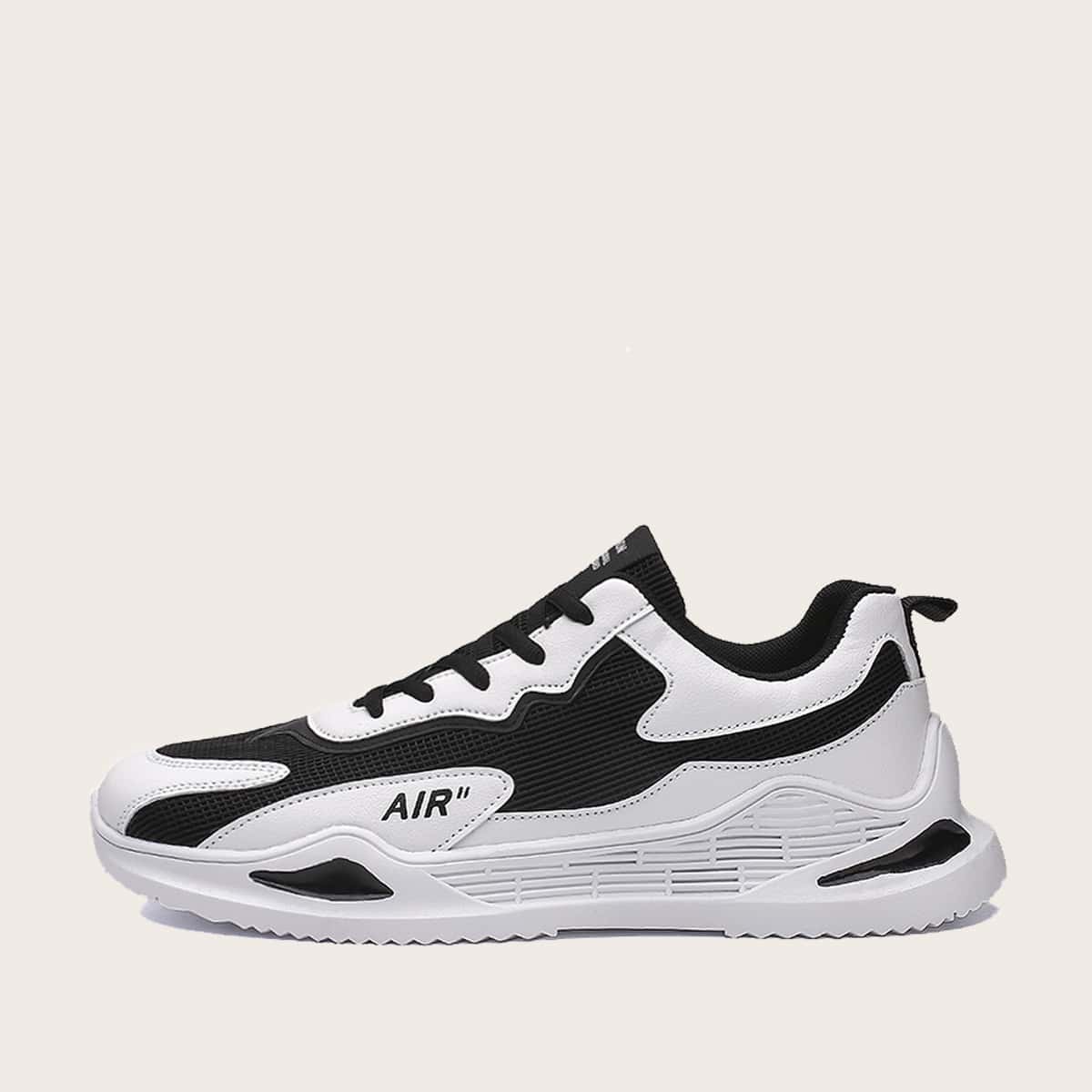 

Guys Lace-up Front Wide Fit Sneakers, Black